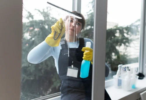 Nettoyage de vitres intérieures et extérieures à Longues-sur-Mer